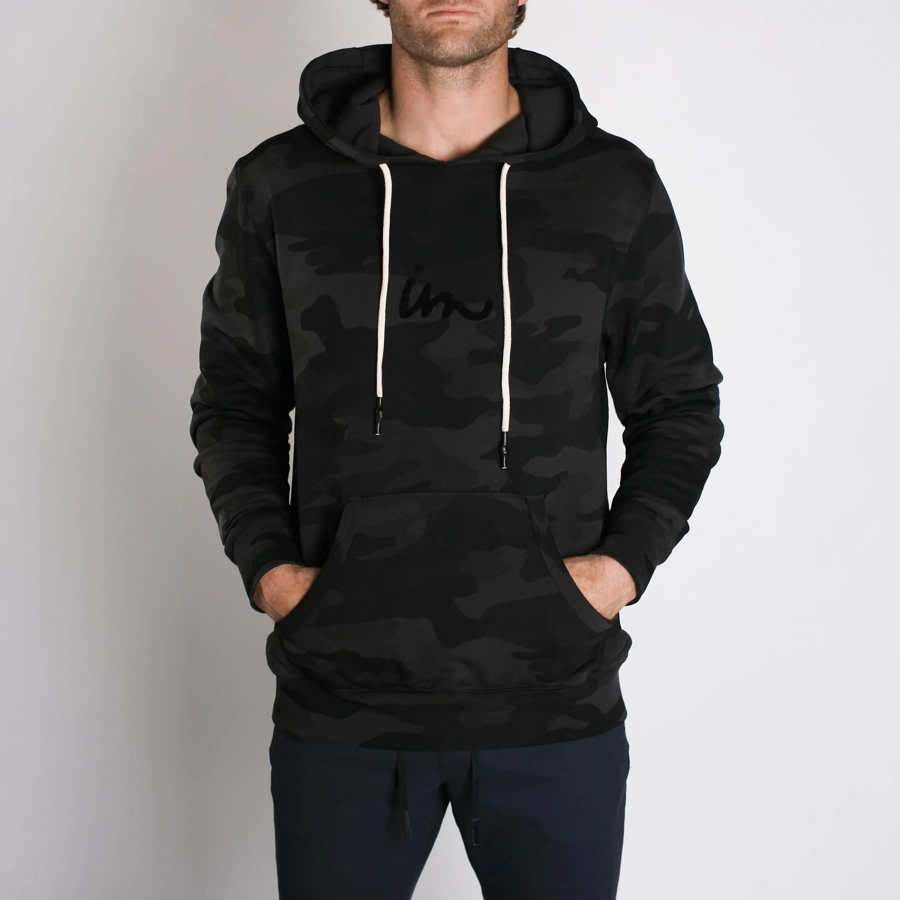 Mills Hoodie Black Camo