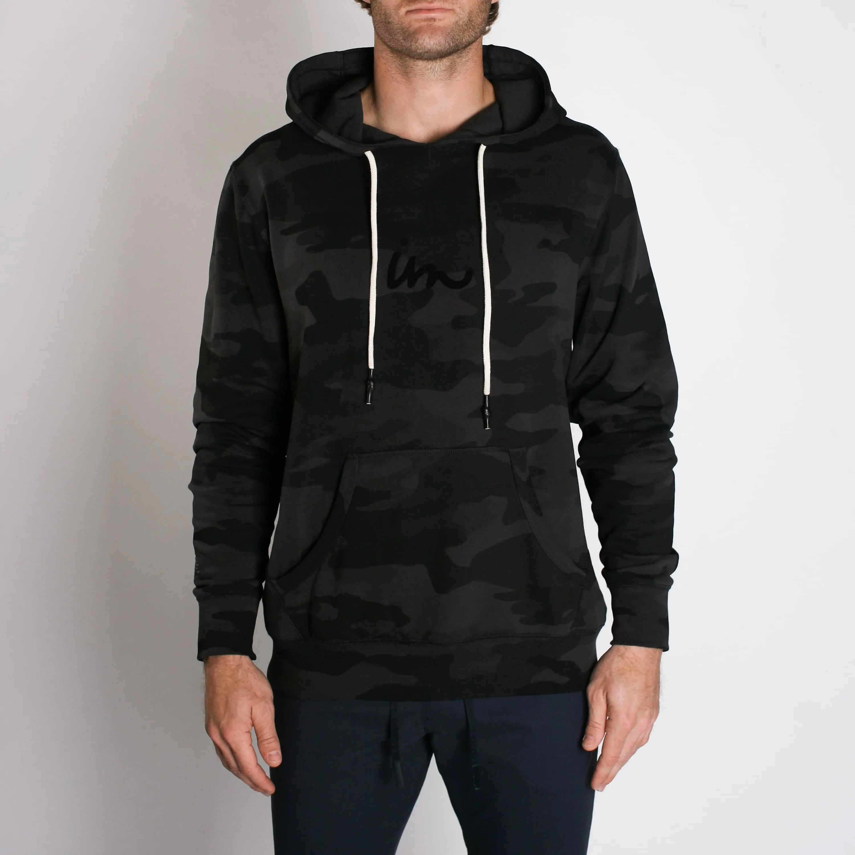 Mills Hoodie Black Camo