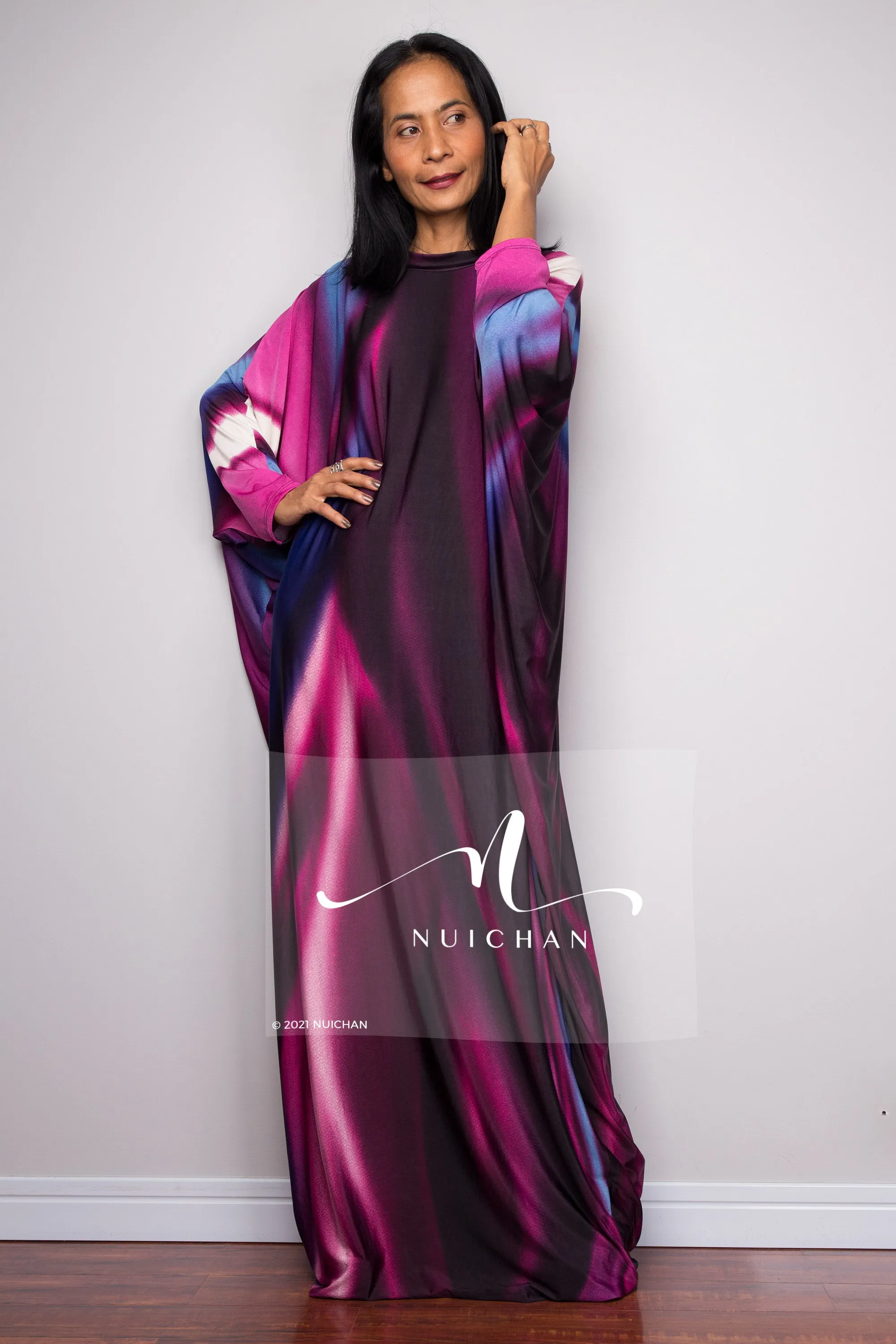 Modest Kaftan Dress