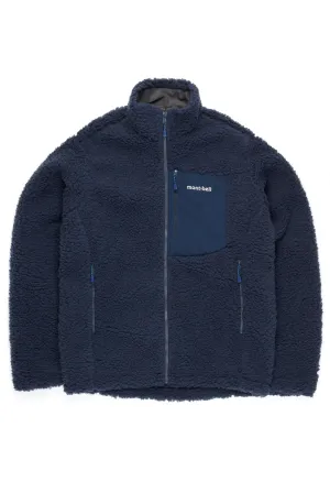 Montbell Men's Climaplus Shearling Jacket - Navy