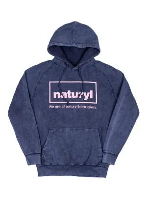 Naturyl Vintage Denim Hoodie by Niykee Heaton