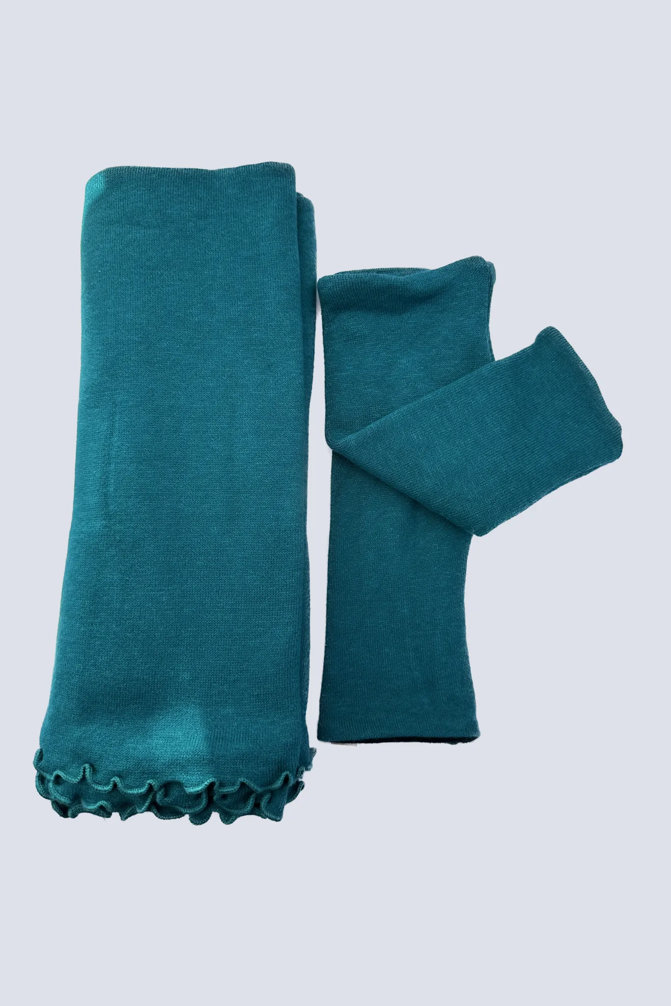 New! Infinity Shawl Scarf and Glove Bundle