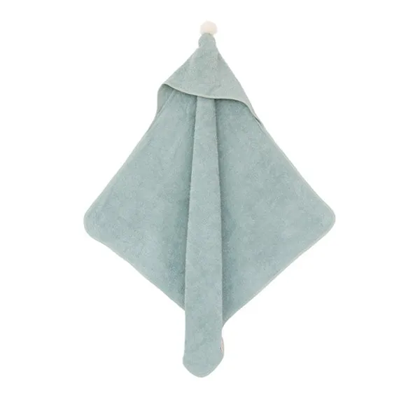 Nobodinoz So Cute Baby Bath Cape – Green