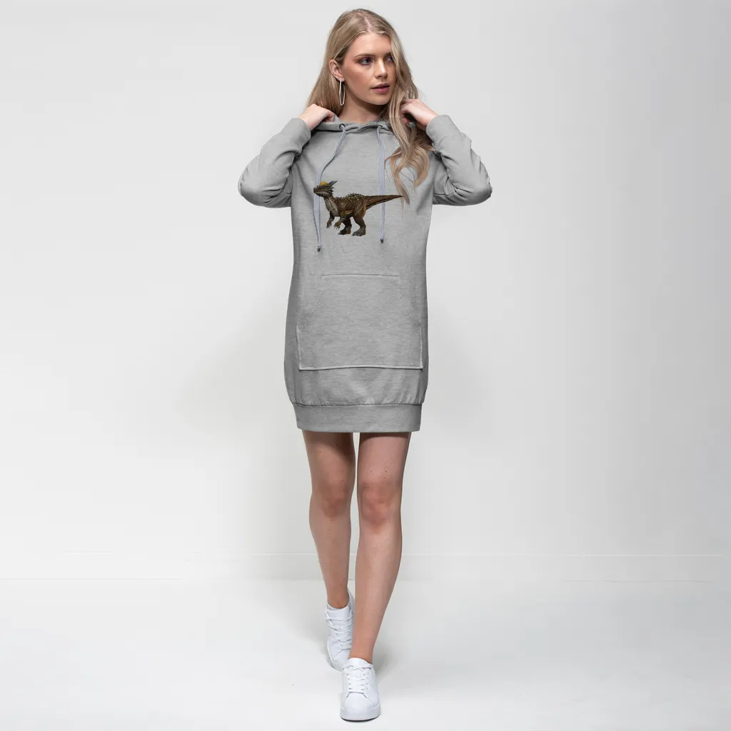 Pachycephalosaurus Premium Adult Hoodie Dress