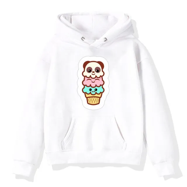 Panda Japanese Hoodie<br>Panda Kids