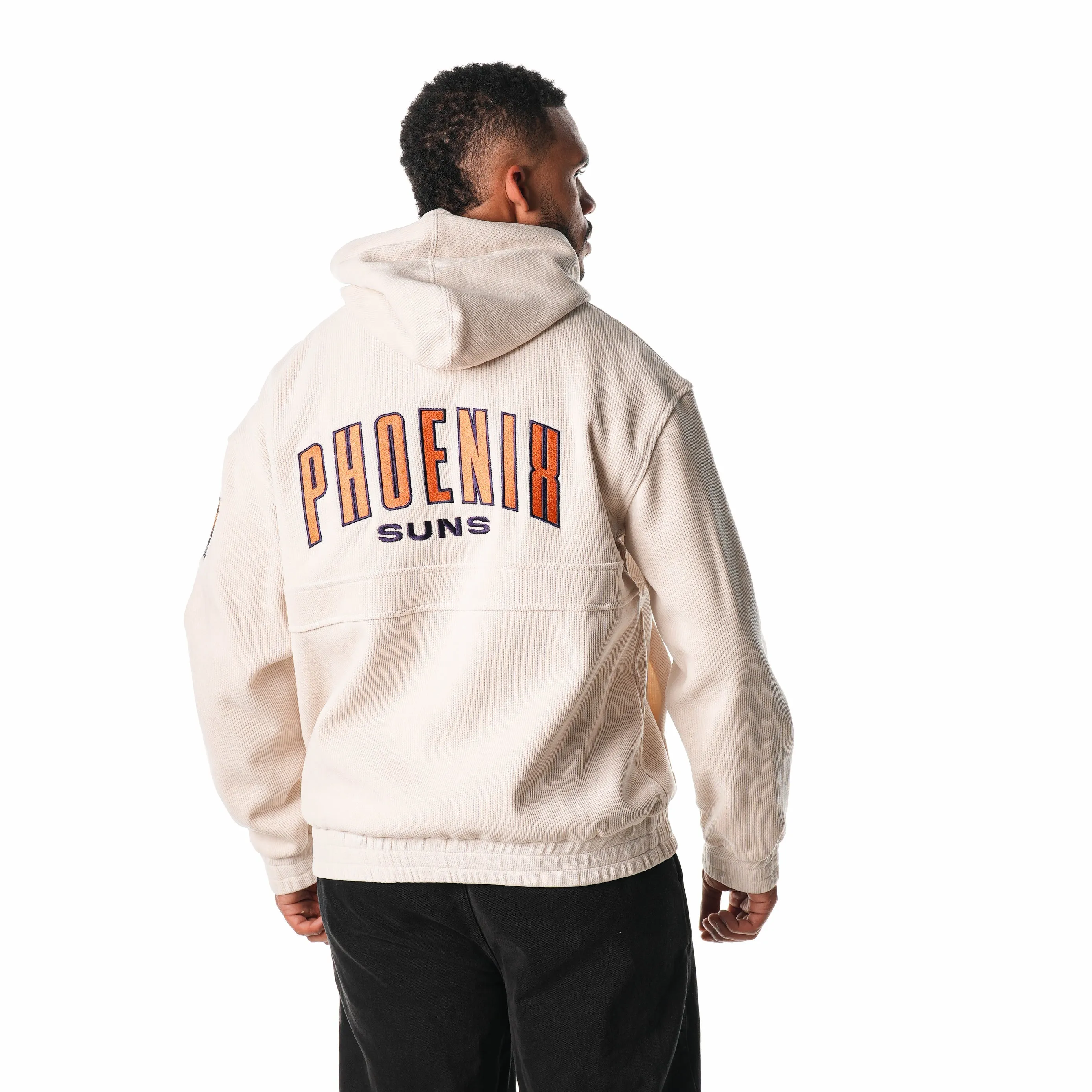 PHOENIX SUNS CREAM UNISEX CORDUROY HOODIE