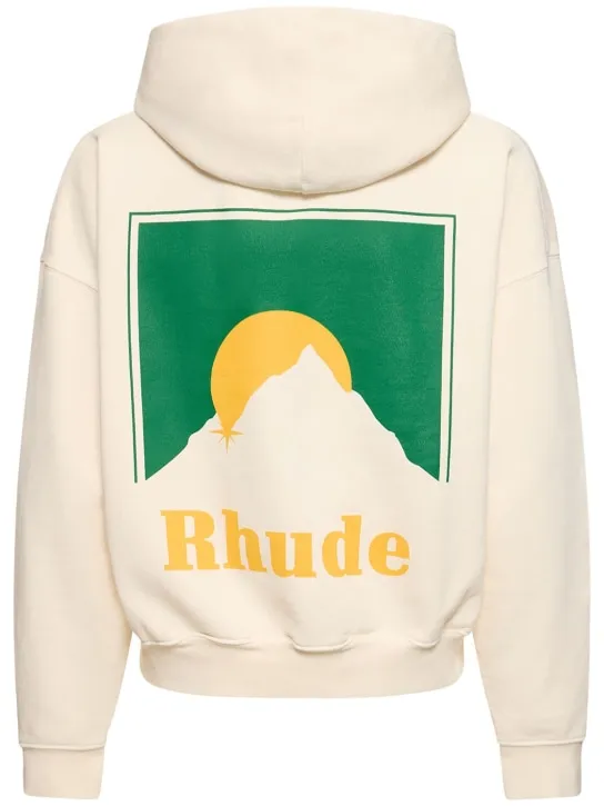 RHUDE   Moonlight cotton hoodie 