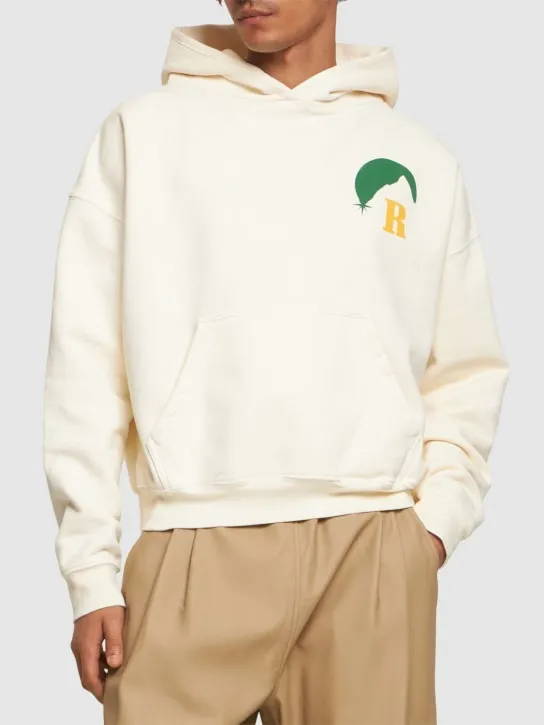 RHUDE   Moonlight cotton hoodie 