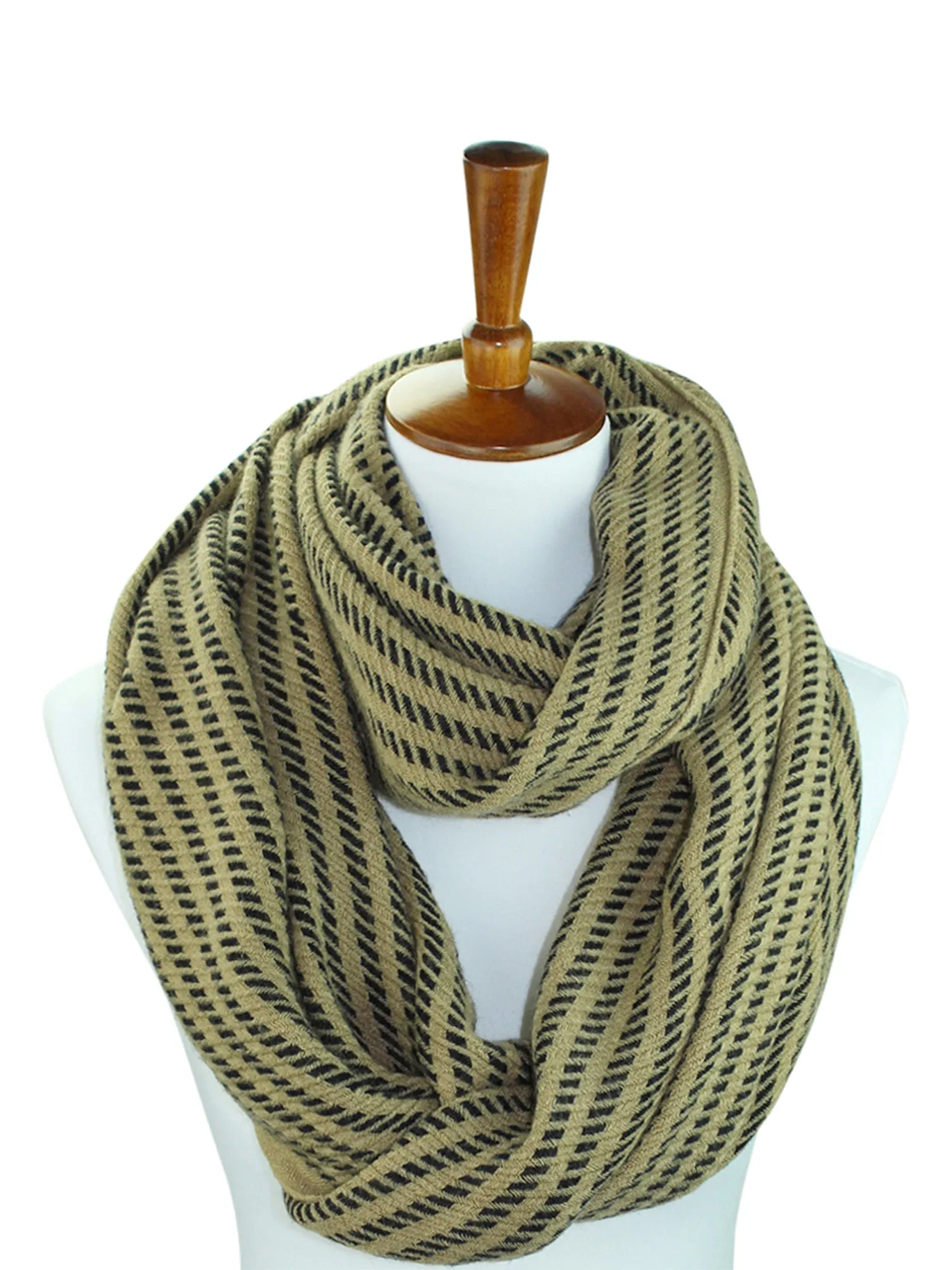 Soft Weave Twill Unisex Winter Infinity Scarf