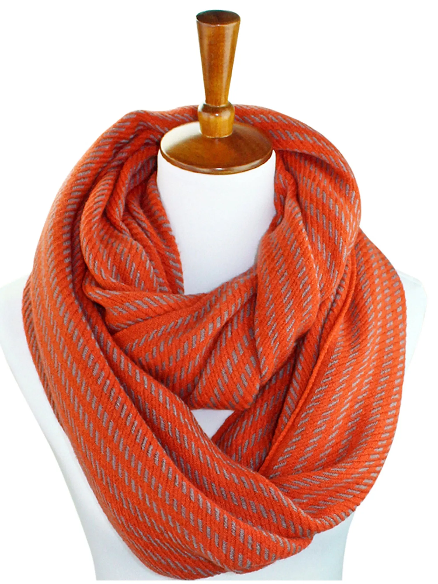 Soft Weave Twill Unisex Winter Infinity Scarf