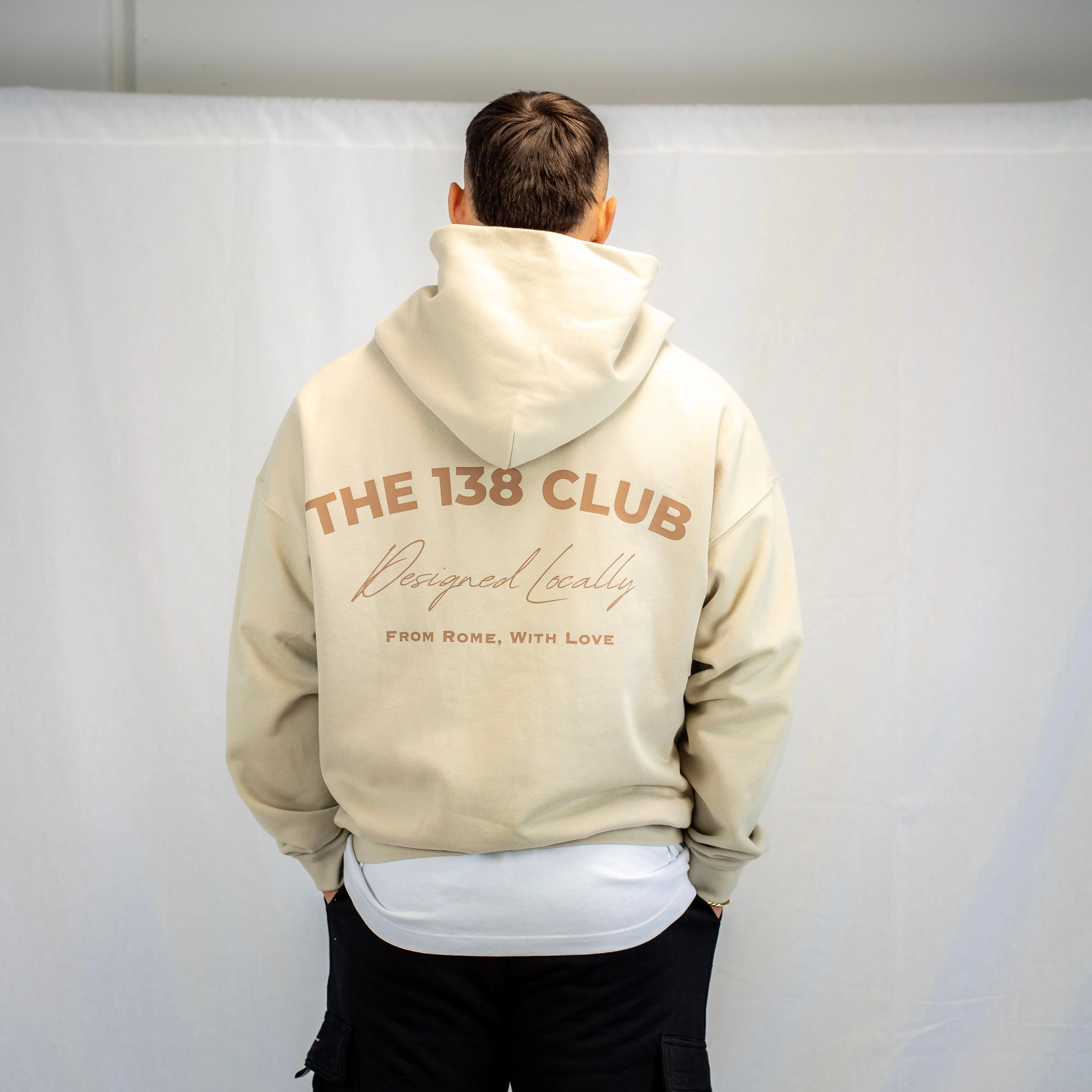 THE 138 CLUB HOODIE - BONE