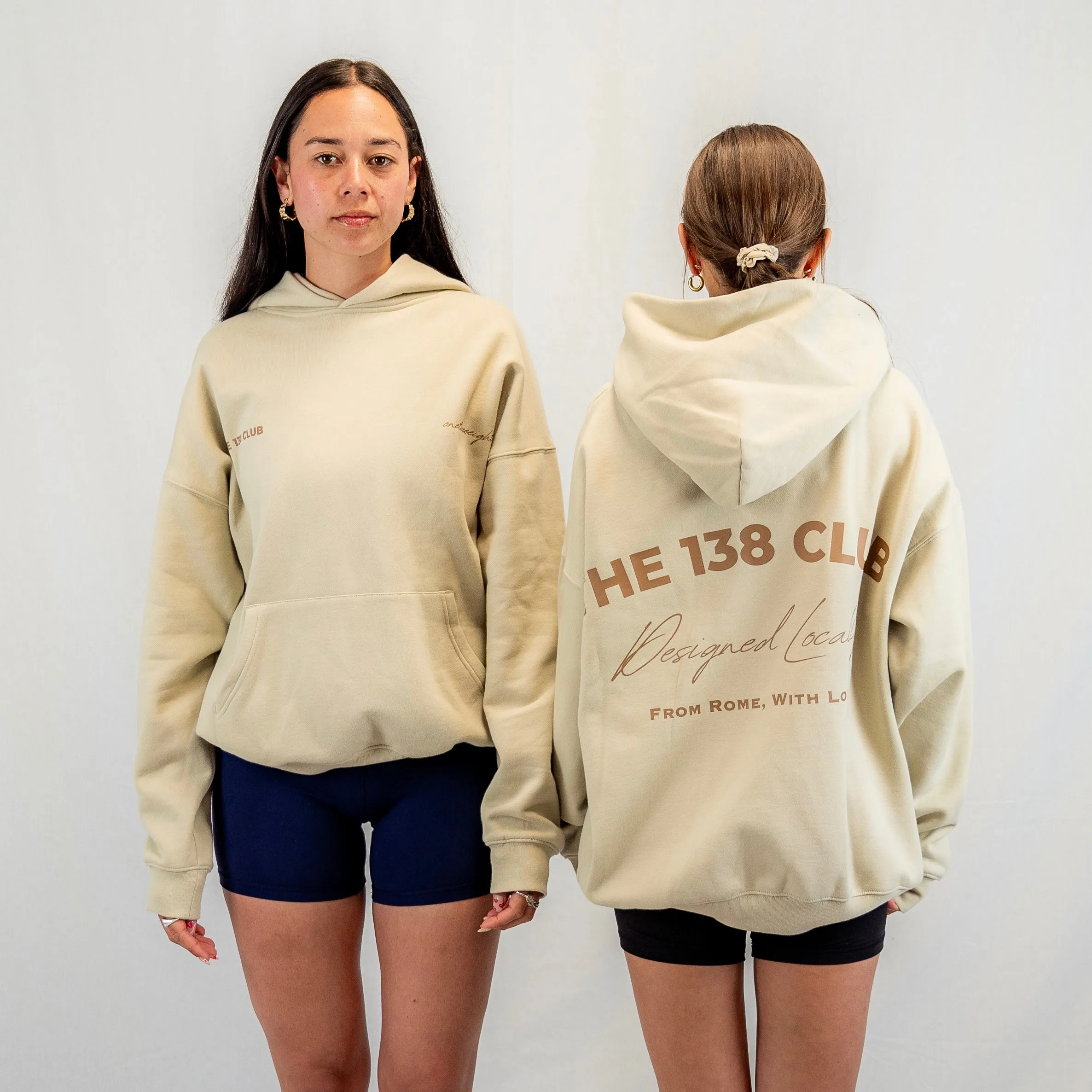 THE 138 CLUB HOODIE - BONE