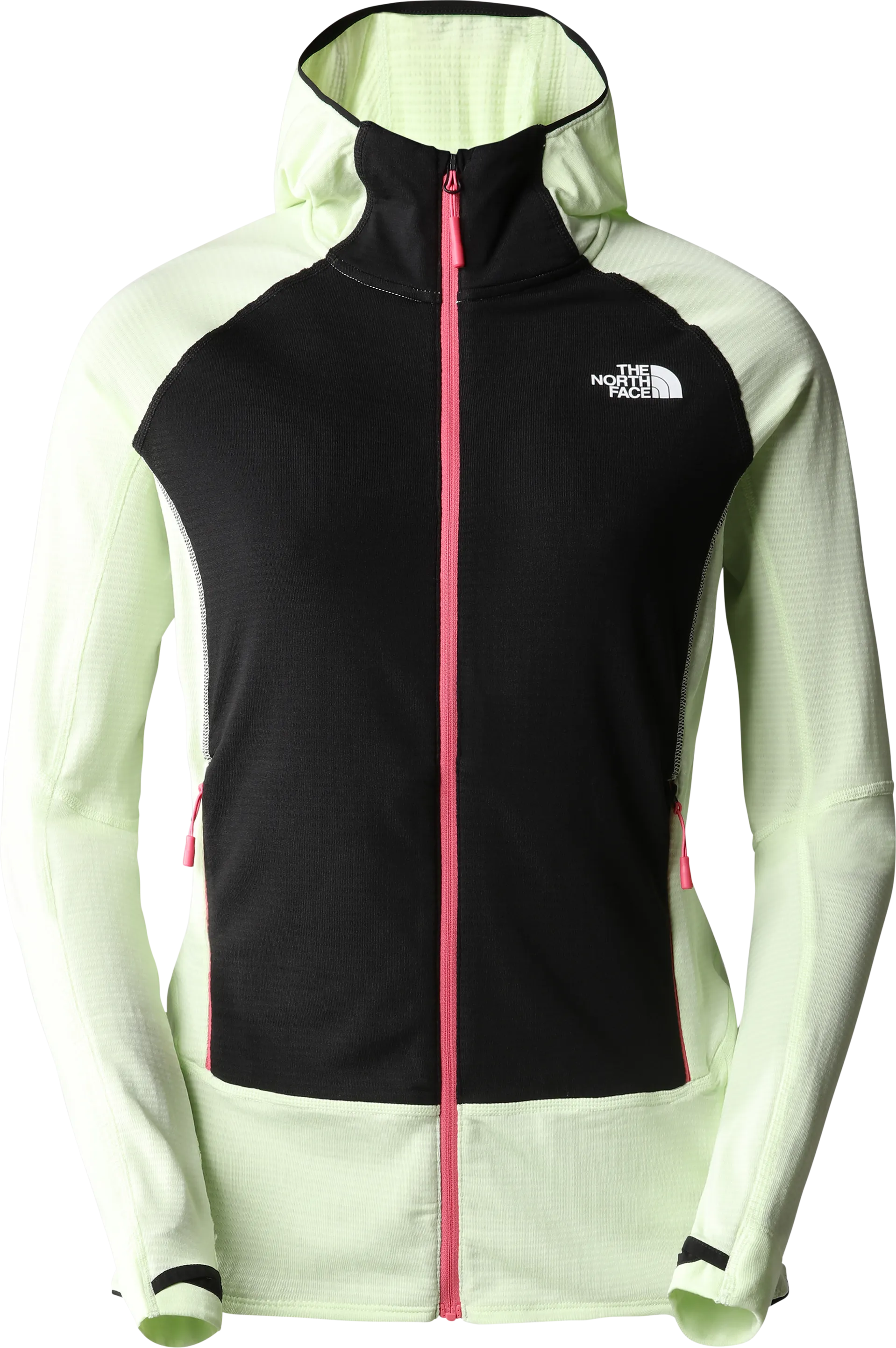 The North Face Women&#x27;s Bolt Polartec Hoodie Lime Cream/TNF Black | Buy The North Face Women&#x27;s Bolt Polartec Hoodie Lime Cream/TNF Black here | Outnorth