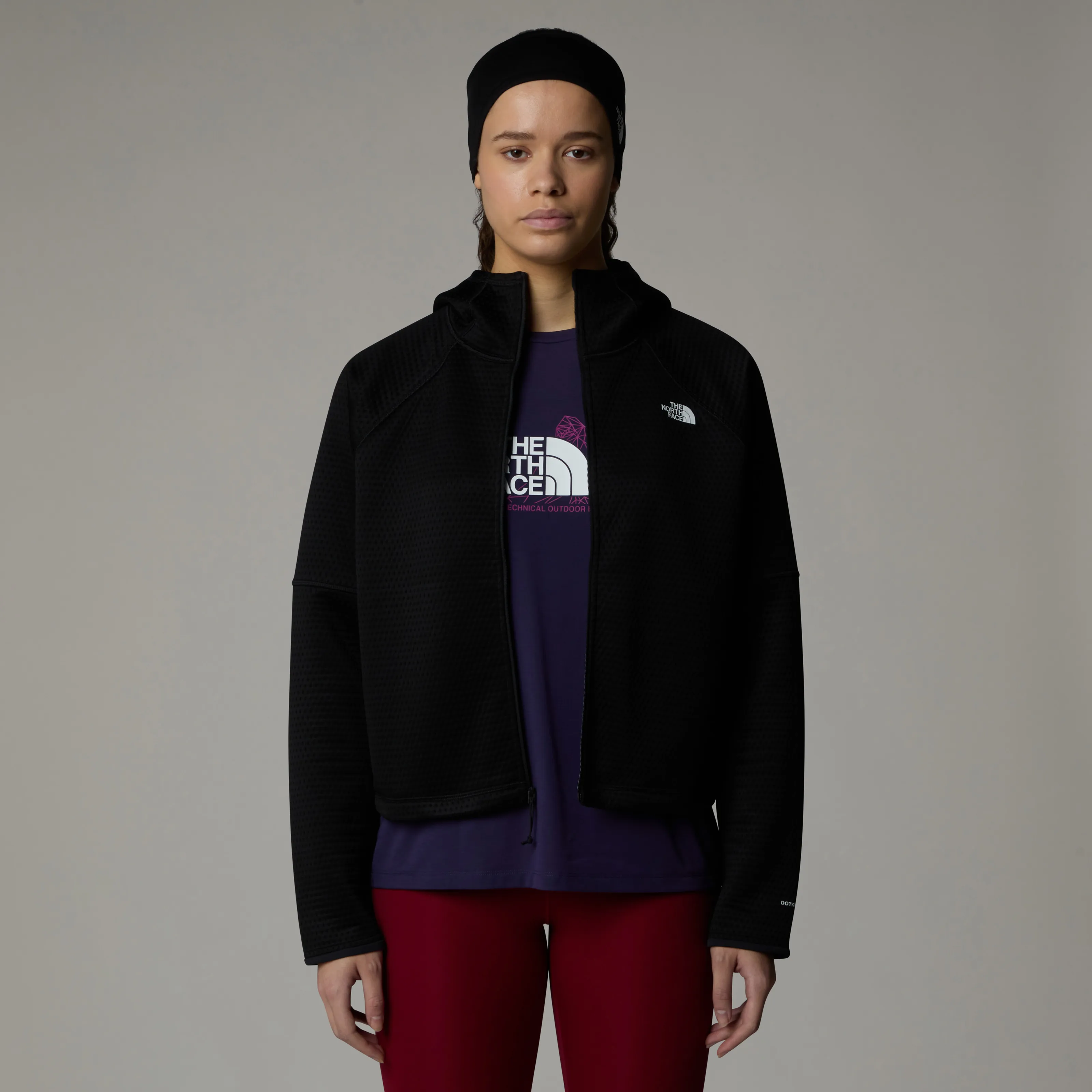 The North Face Women&#x27;s Vertical Thermal Full-Zip Hoodie TNF Black | Buy The North Face Women&#x27;s Vertical Thermal Full-Zip Hoodie TNF Black here | Outnorth