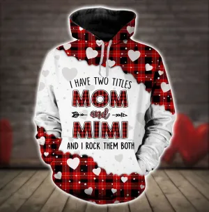 Two Titles Mom & Mimi Christmas Hoodie