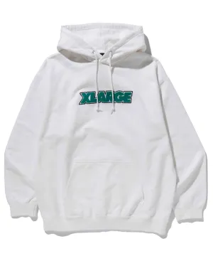 TWO TONE STANDARD LOGO PULLOVER HOODED SWEAT