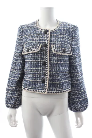 Veronica Beard Brim Cotton-Blend Tweed Jacket