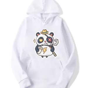 White Panda Hoodie