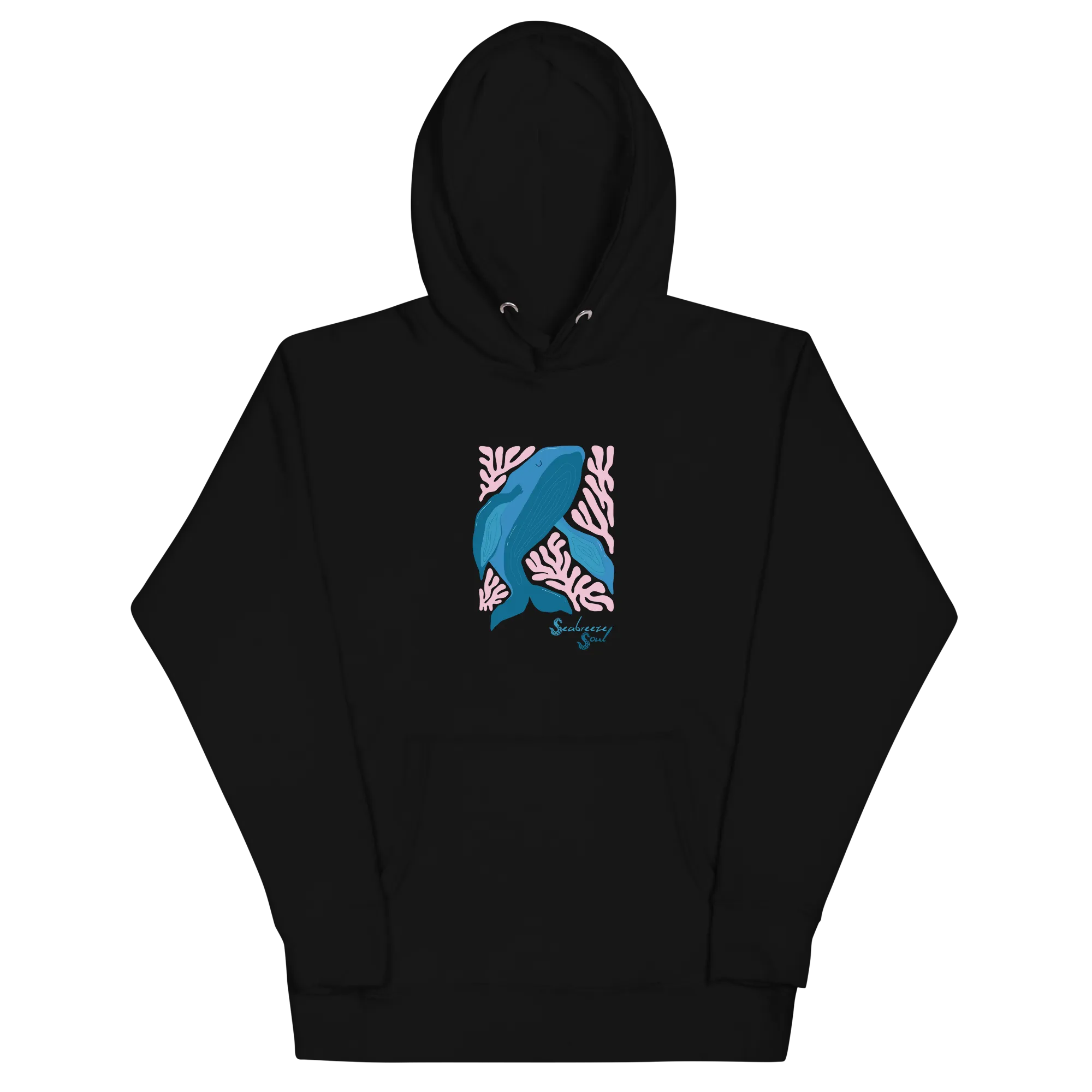 Wise Whale Hoodie ~ Seabreeze Soul