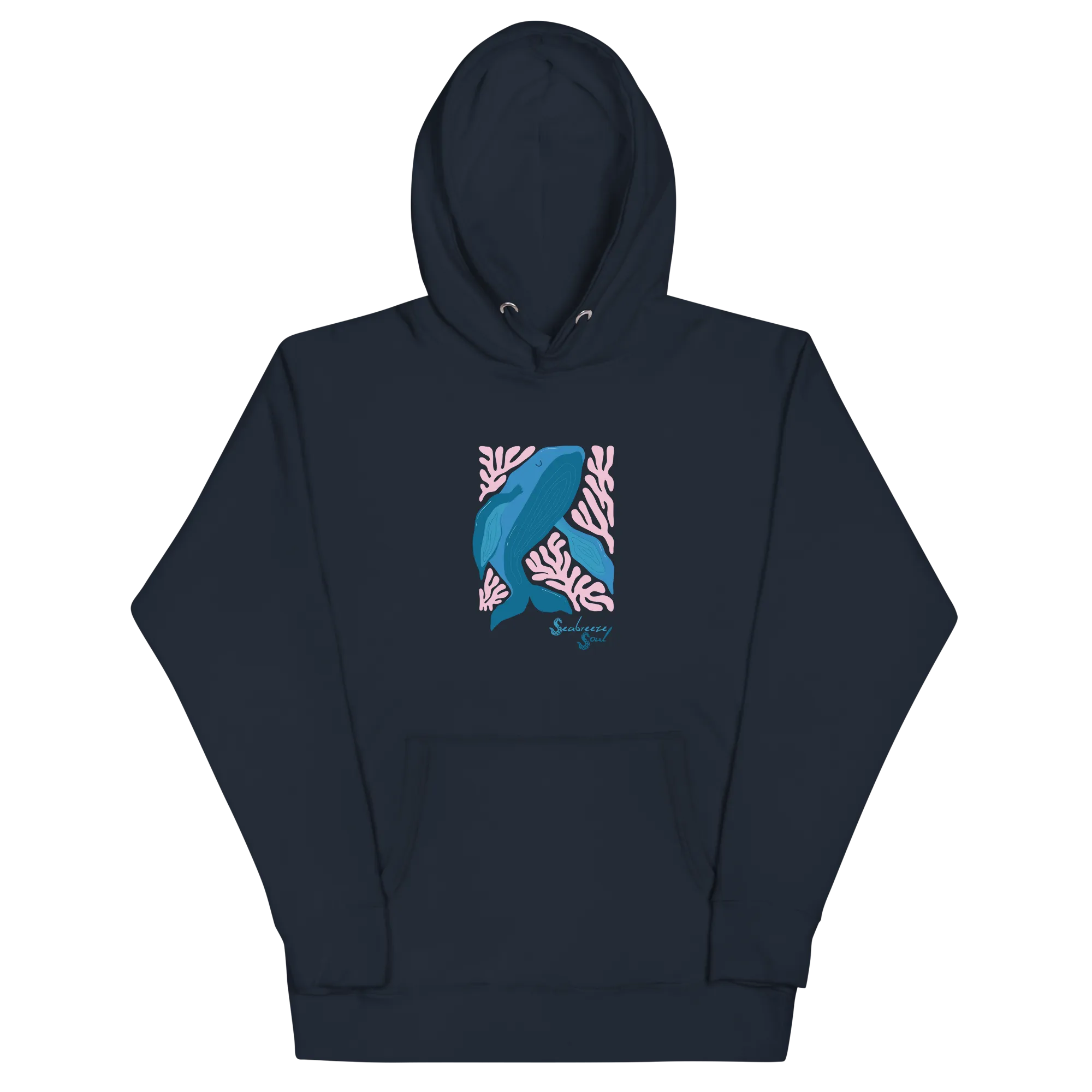 Wise Whale Hoodie ~ Seabreeze Soul