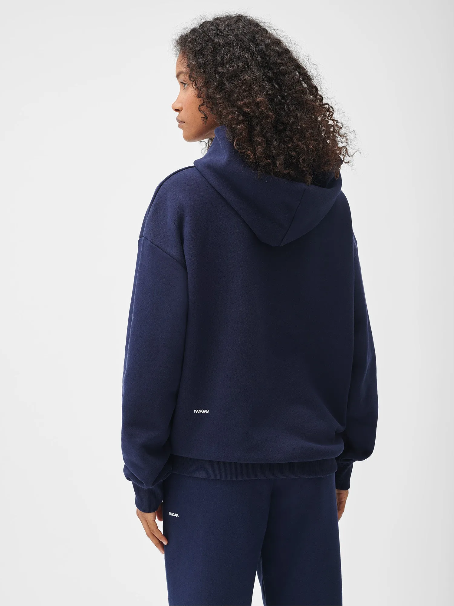 Womens 365 Heavyweight Hoodie—navy blue