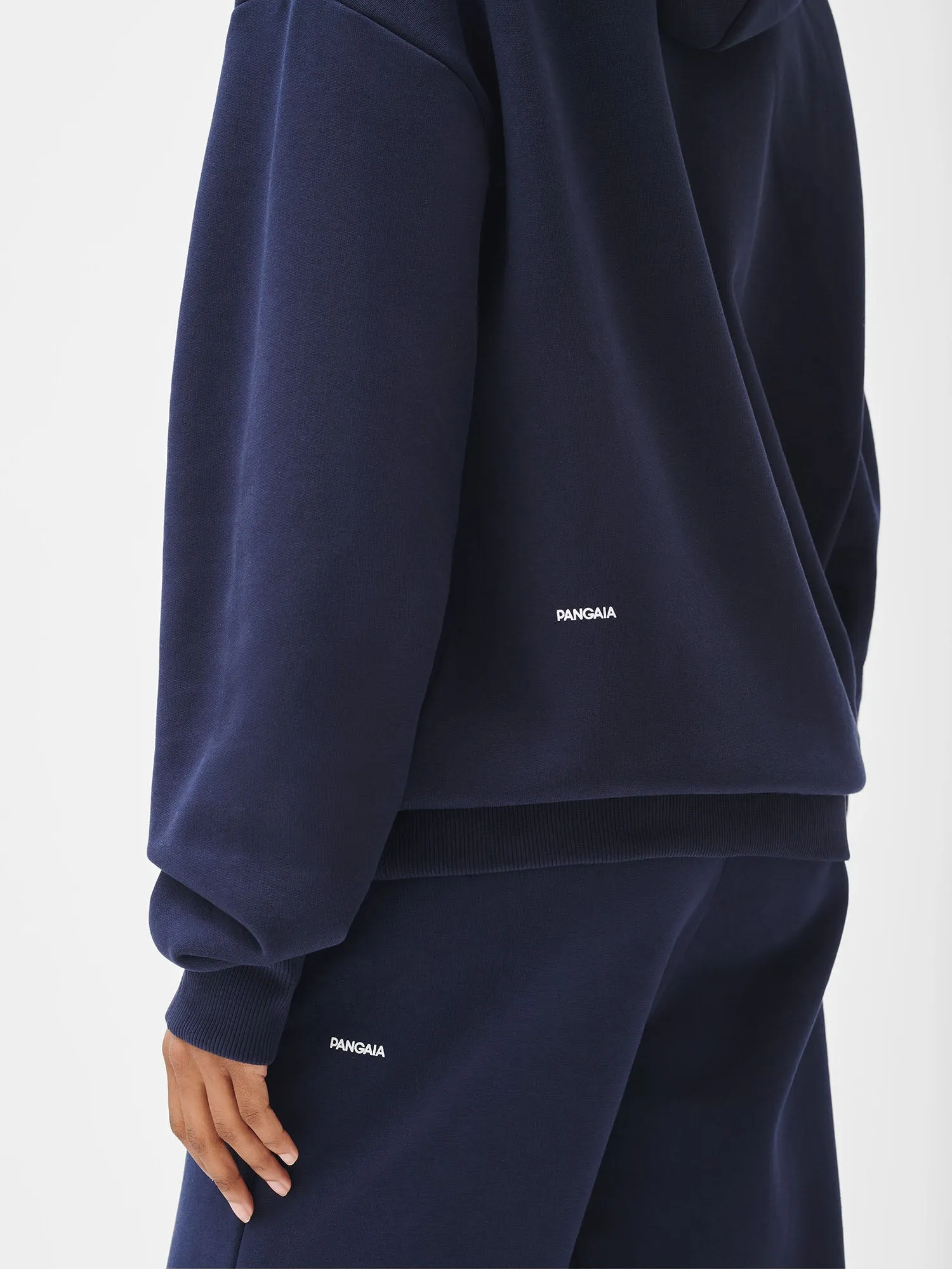 Womens 365 Heavyweight Hoodie—navy blue