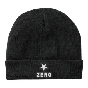 ZERO ARMY STAR EMBROIDERED TIGHT-KNIT BEANIE