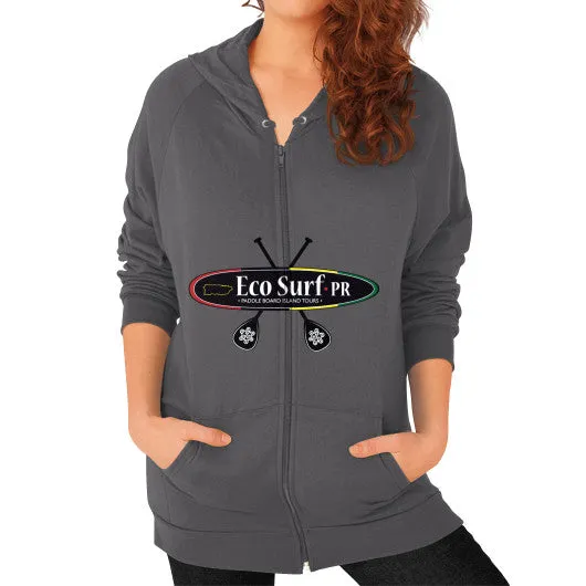 Zip Hoodie (on woman)